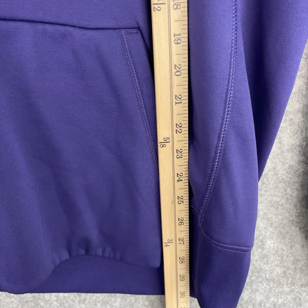 Nike Kansas State Wildcats Hoodie Mens Large Purple Therma Fit‎ Circuit Pullover